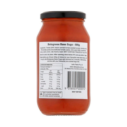 Lello Vegan Bolognese Sugo - 500g