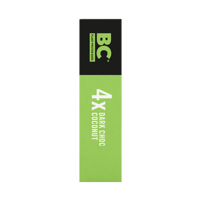 BC Snacks Plant Protein Bar Dark Choc Coconut 6 (4 x 40g) - 160g