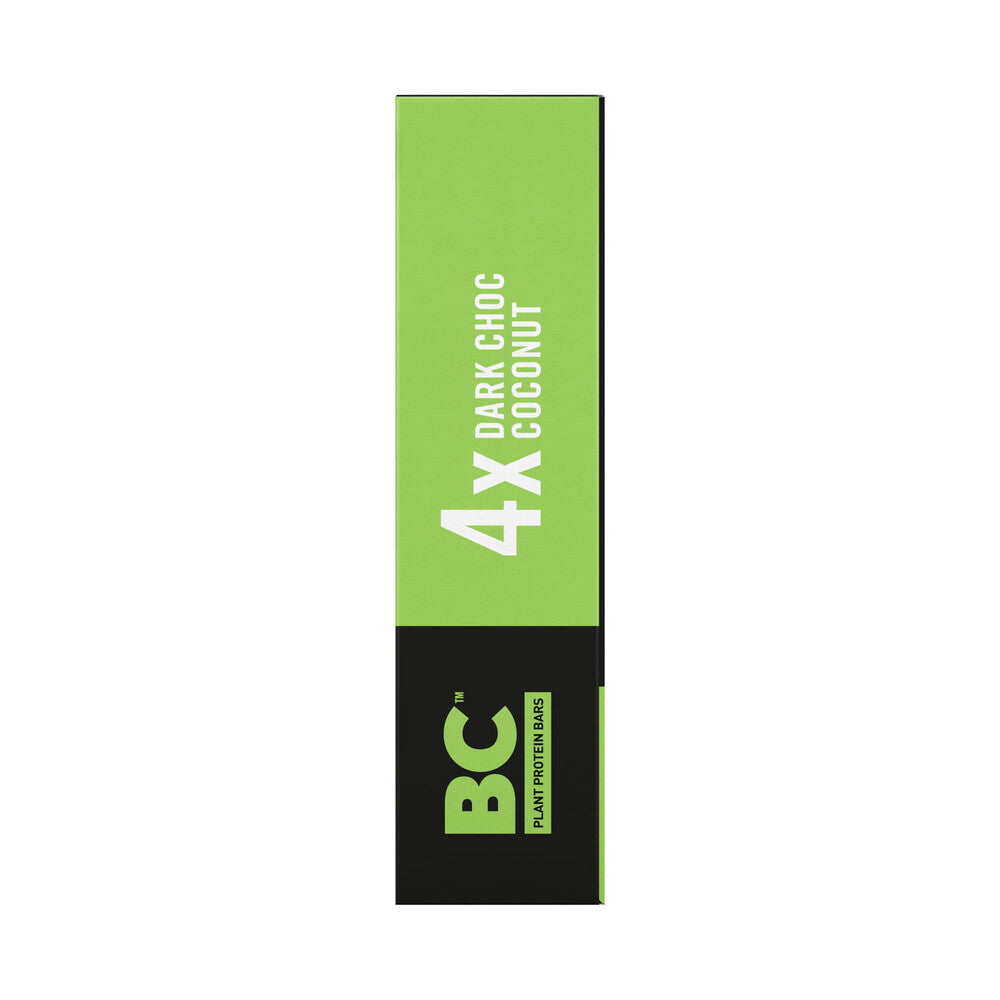 BC Snacks Plant Protein Bar Dark Choc Coconut 6 (4 x 40g) - 160g