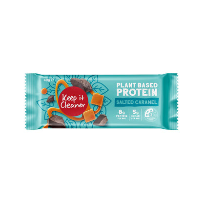 Keep It Cleaner Plant Based Protein Bar Salted Caramel - 40g