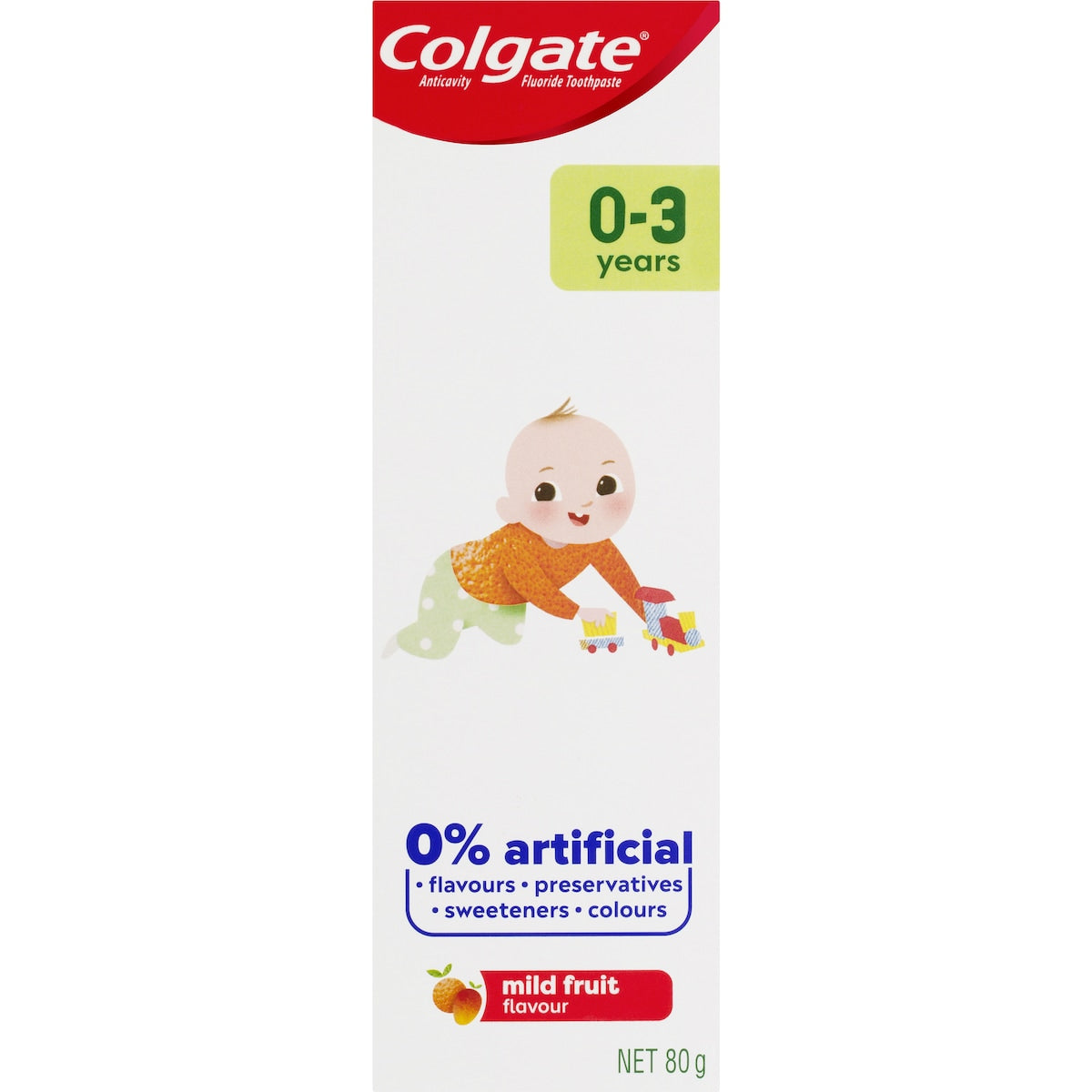 Colgate Kids Toothpaste My First Strawberry 0-3 Years 80g