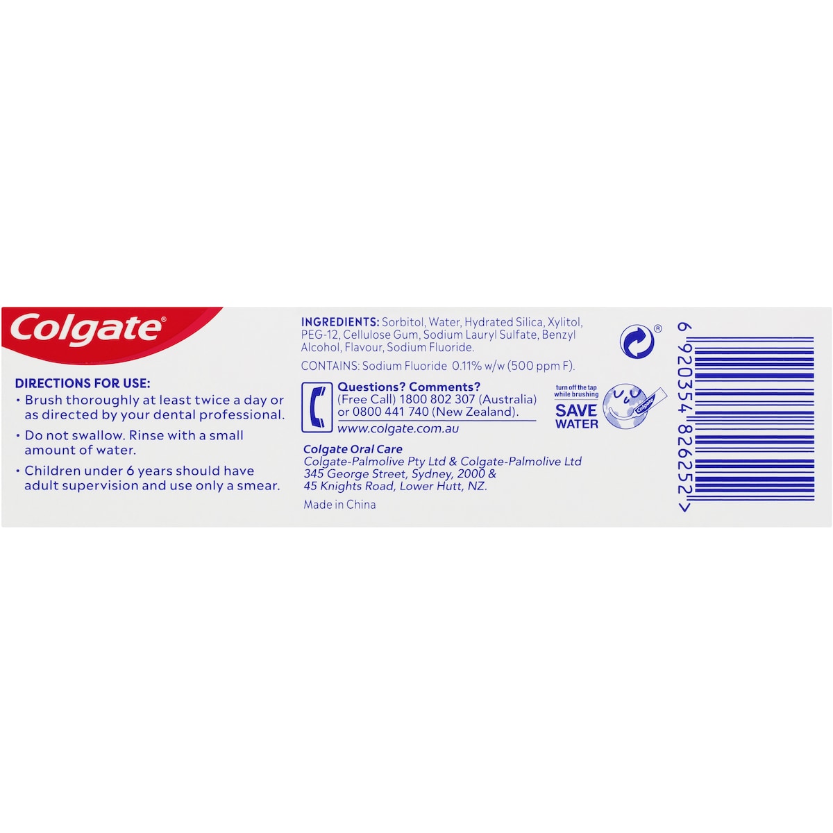 Colgate Kids Toothpaste My First Strawberry 0-3 Years 80g