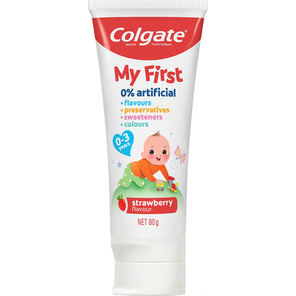 Colgate Kids Toothpaste My First Strawberry 0-3 Years 80g