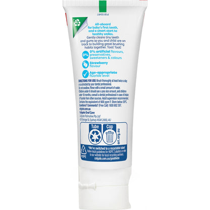 Colgate Kids Toothpaste My First Strawberry 0-3 Years 80g