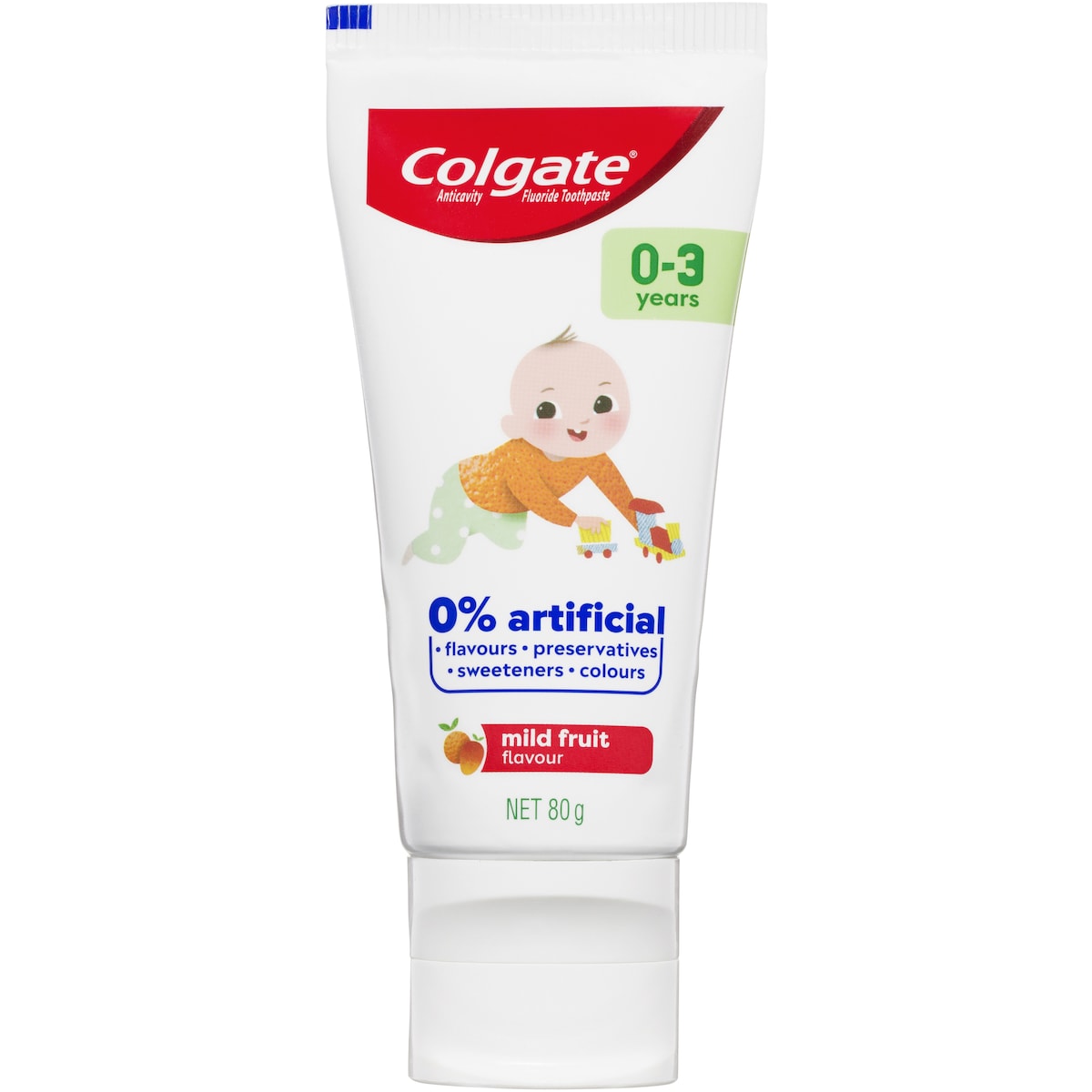 Colgate Kids Toothpaste My First Strawberry 0-3 Years 80g