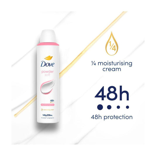 Dove Women Deodorant 48hr Aerosol Powder Soft - 250mL