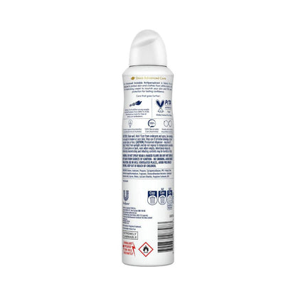 Dove Women Deodorant Advanced 72hr Aerosol Invisible Dry - 250mL