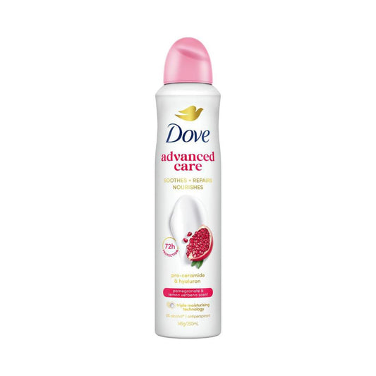 Dove Advanced Antiperspirant Aerosol Deodorant Pomegranate - 250mL