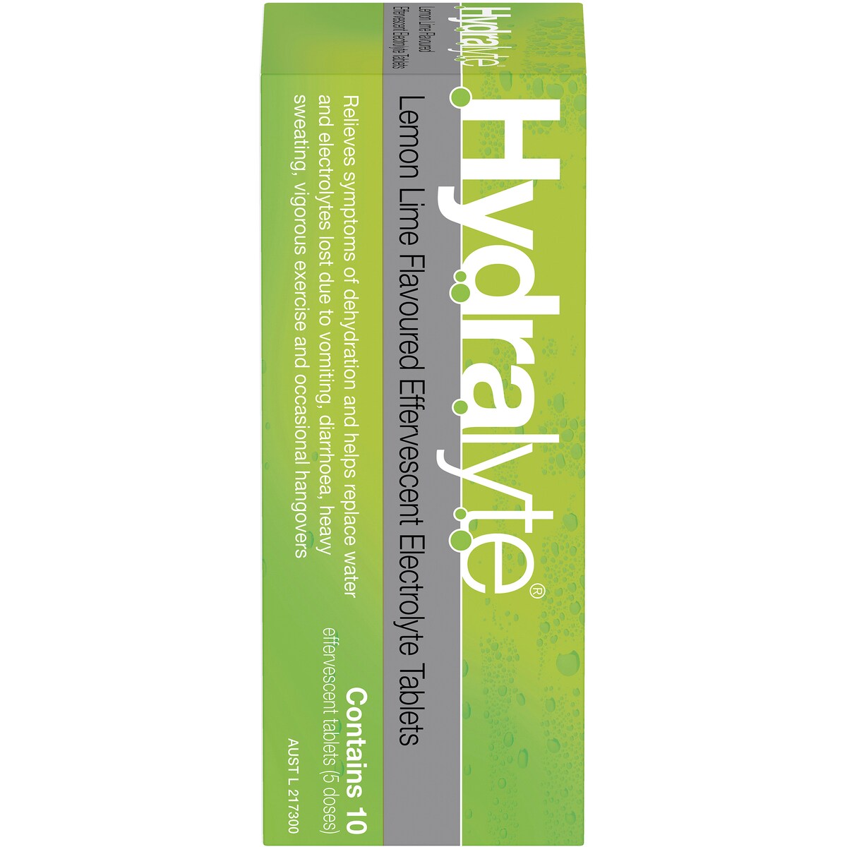 Hydralyte Lemon Lime Effervescent Tablets 10 pack