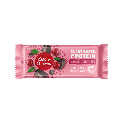 Keep It Cleaner Plant Based Protein Bar Chocolate Cherry - 40g