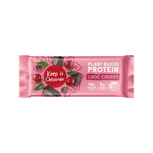Keep It Cleaner Plant Based Protein Bar Chocolate Cherry - 40g