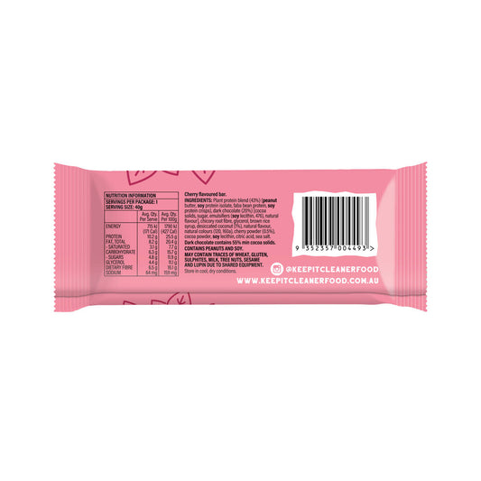 Keep It Cleaner Plant Based Protein Bar Chocolate Cherry - 40g