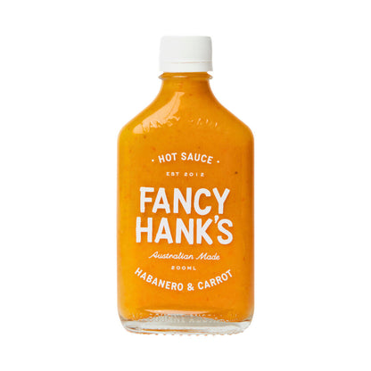 Fancy Hank's Habanero & Carrot Hot Sauce - 200mL