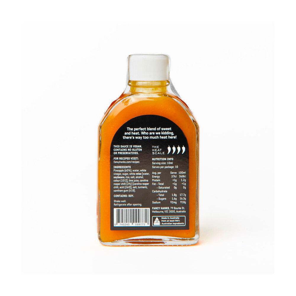 Fancy Hank's Pineapple Reaper Hot Sauce - 100mL