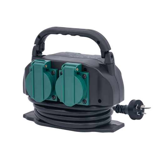 Click Power Garden Socket - 4 x 10A Outlets With Cover
