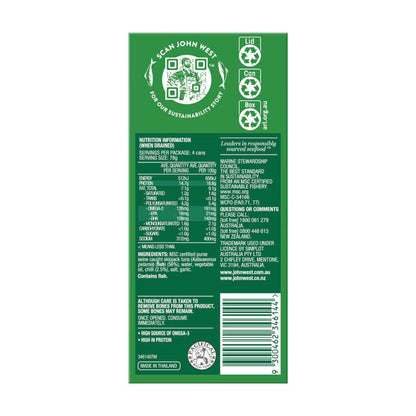 John West Tuna Chilli Multipack 4x95g - 380g