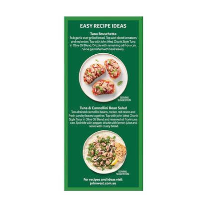 John West Tempters Tuna Multipack Olive Oil Blend 4x95g - 380g