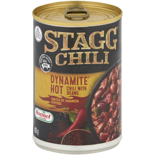 Stagg Dynamite Hot Chili With Beans 425g
