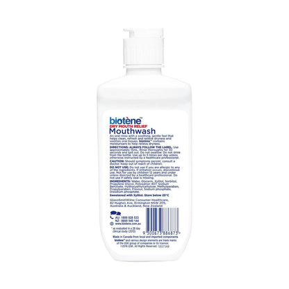 Biotene Mouthwash Dry Mouth Relief Fresh Mint - 235mL