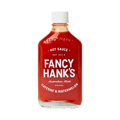 Fancy Hank's Watermelon Cayenne Hot Sauce - 200mL