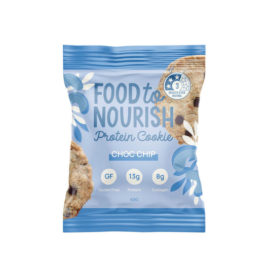 Food To Nourish Protein Cookie Choc Chip - 60g