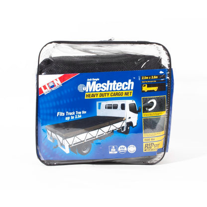 Lion Heavy Duty Meshtech Cargo Net 3.6 x 2.5m PVC UV Stabilised