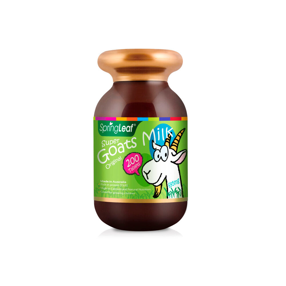 Springleaf Super Goats Milk Original 695mg - 200 pack