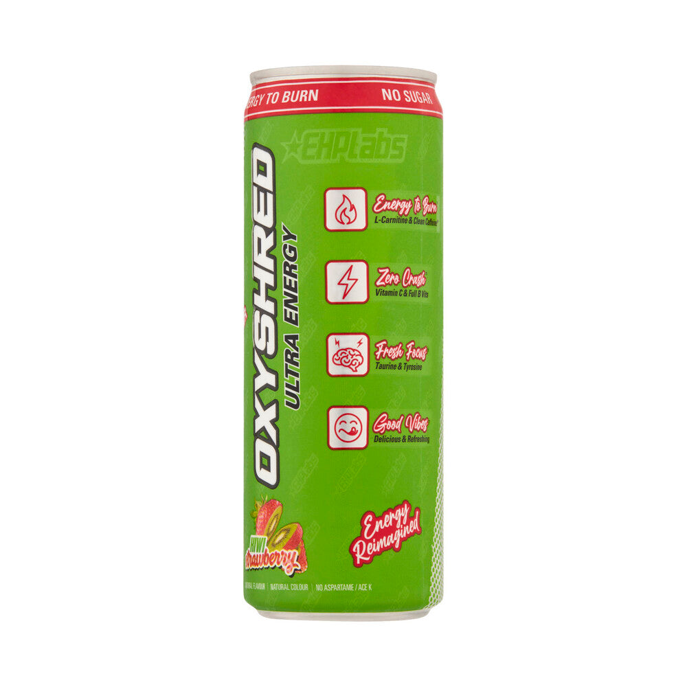 Oxyshred Ultra Energy Kiwi Strawberry - 355mL
