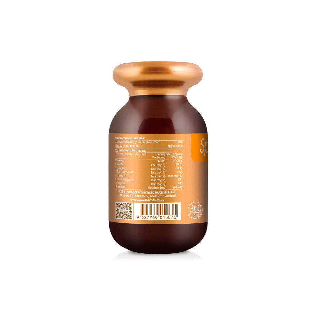 Springleaf Garlic Oil 3000mg - 360 pack