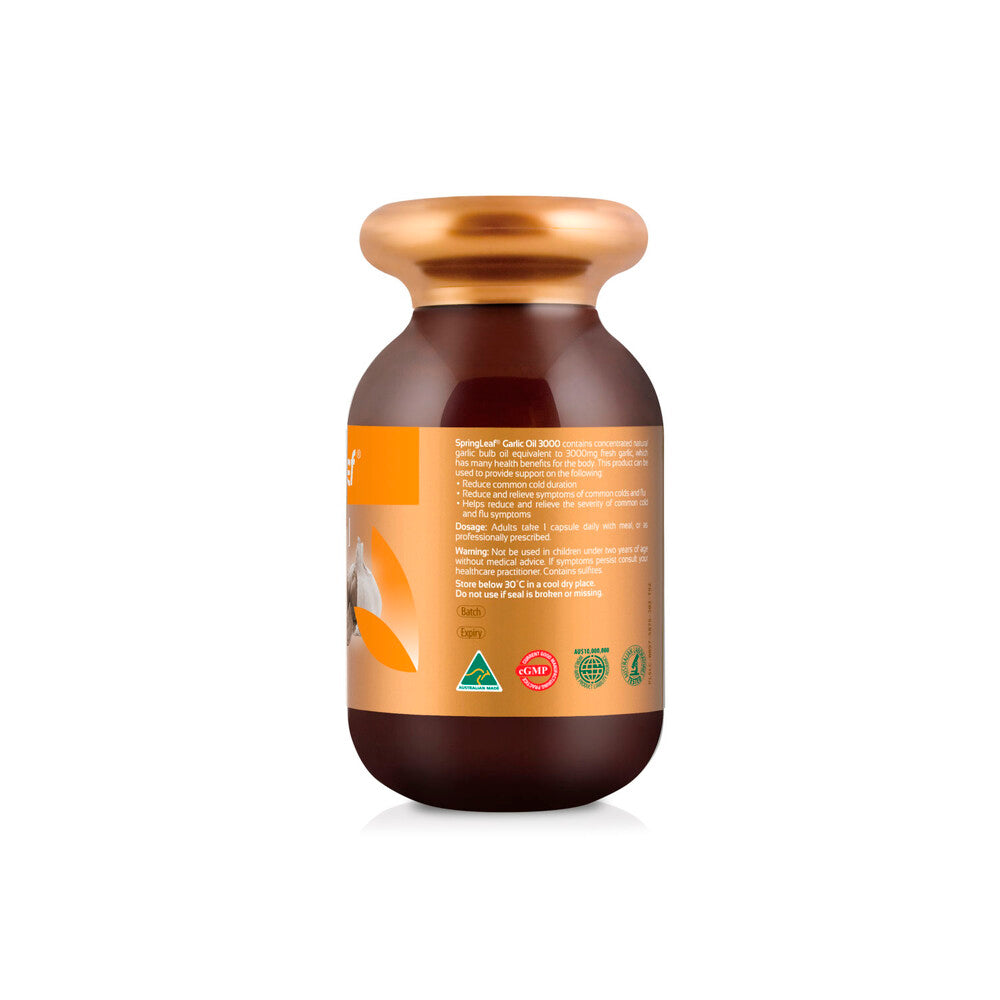 Springleaf Garlic Oil 3000mg - 360 pack