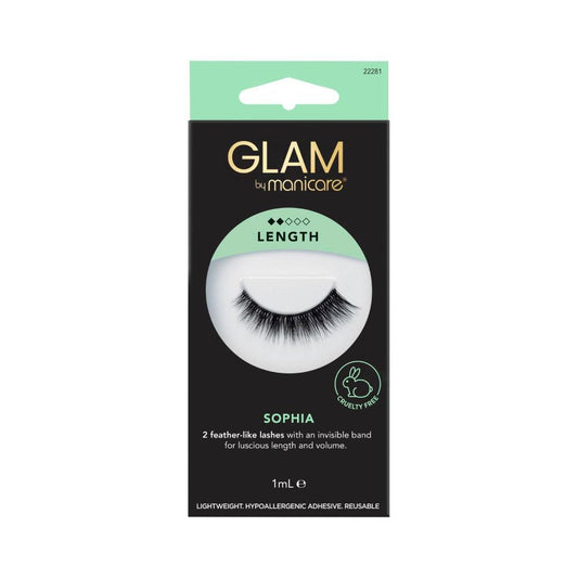 Glam By Manicare Sophia Lash - 1 pack