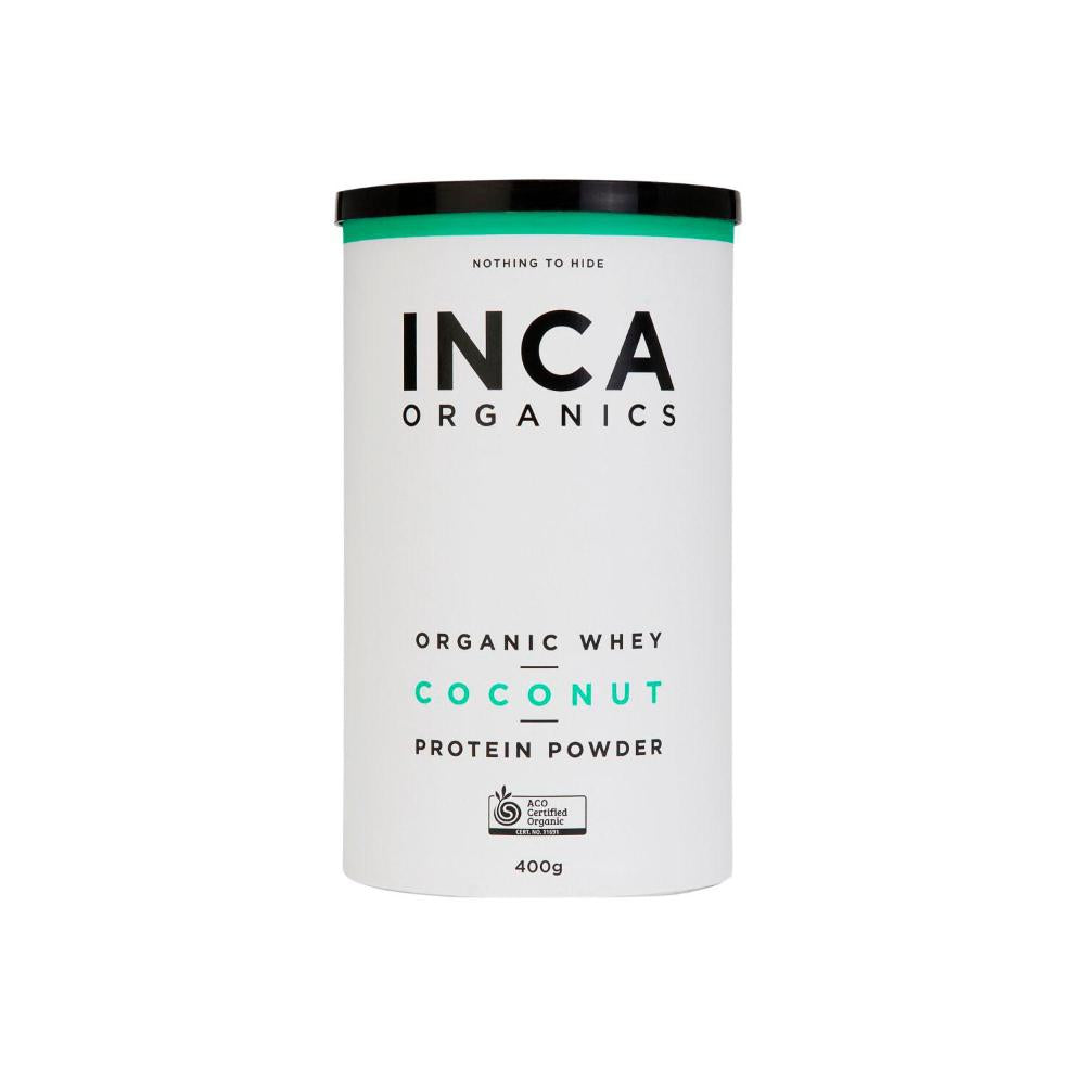 INCA Organics Organic Whey Coconut Protein Powder - 400g