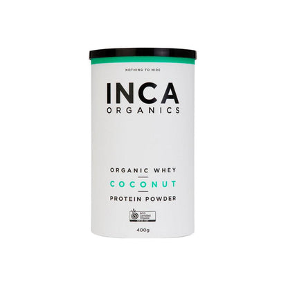 INCA Organics Organic Whey Coconut Protein Powder - 400g