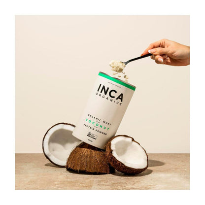 INCA Organics Organic Whey Coconut Protein Powder - 400g