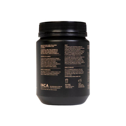 INCA Organics Wellness Bioactive Collagen + Hyaluronic Acid + Vita ... 230g