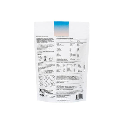 INCA Organics Skin Body Gut Collagen Whey Protein - Creamy Vanilla - 450g