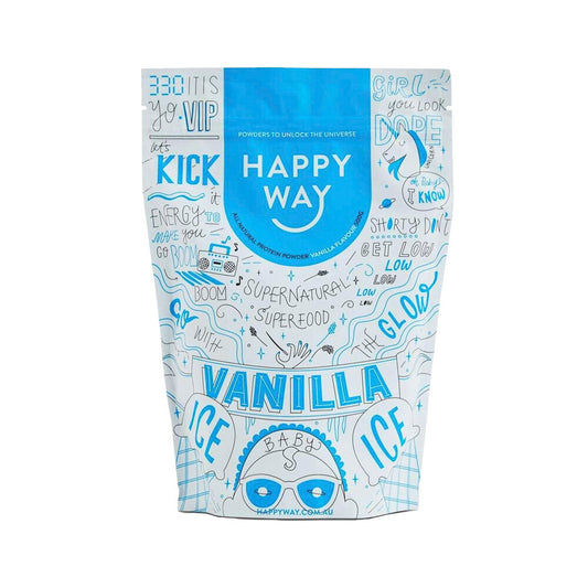Happy Way Whey Protein Powder Vanilla - 500g