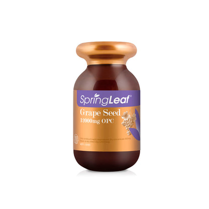 Springleaf Bio-Grape Seed 12000Mg - 180 pack