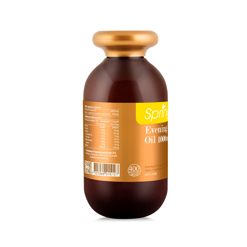 Springleaf Evening Primrose Oil 1000mg - 400 pack