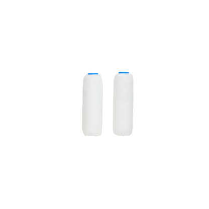 Monarch Mini Rollers - 100mm - 10mm Nap - 2 Pack - Blue