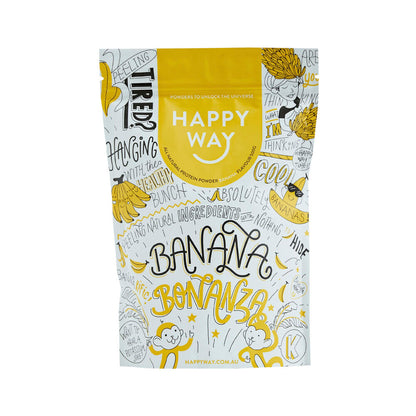 Happy Way Whey Protein Powder Banana - 500g