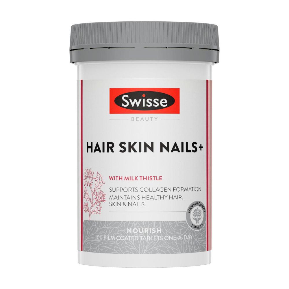Swisse Beauty Hair Skin Nails+ For Beauty From Within - 100 pack