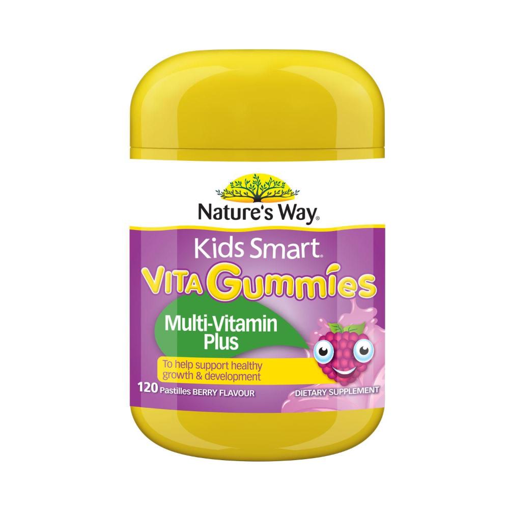 Nature's Way Kid Smart Vita Gummies Multi-vitamin Plus - 120 Pack