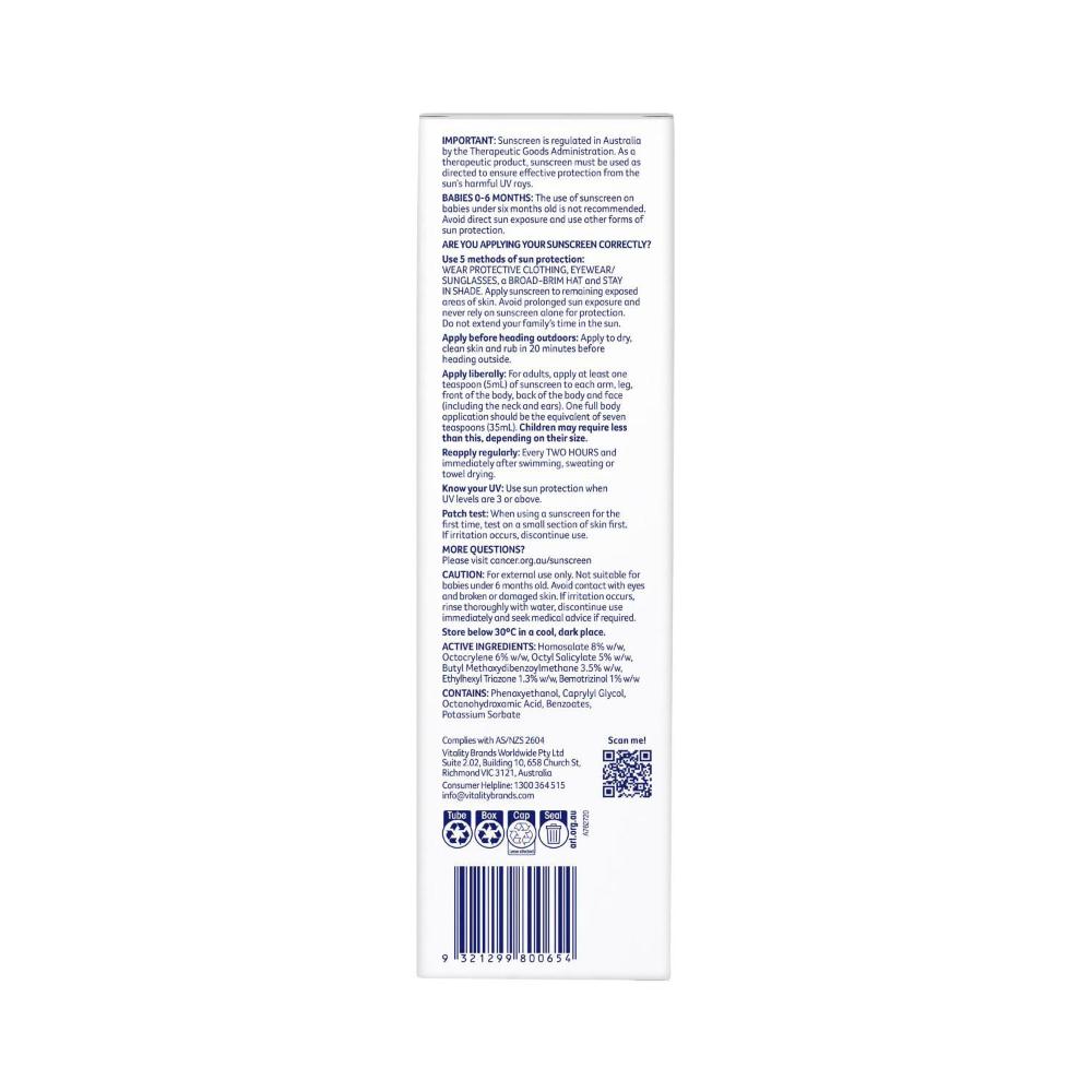 Cancer Council Ultra Sensitive Kids Sunscreen SPF 50+ - 150mL