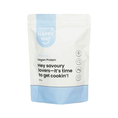 Happy Way Vegan Protein Powder Flavourless - 500g