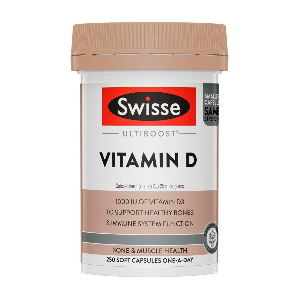 Swisse Ultiboost Vitamin D For Bone Health - 250 pack