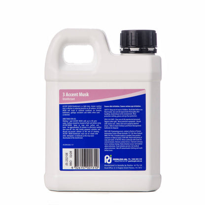 Peerless JAL Accent Musk Disinfectant Concentrate - 1L