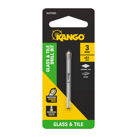 Kango Glass and Tile Drill Bit 3mm