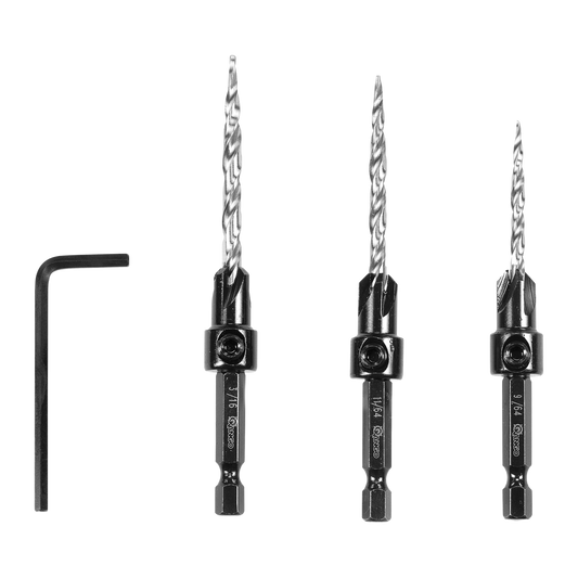 Kango Countersink Drill Bit Set 3 Piece 105mm