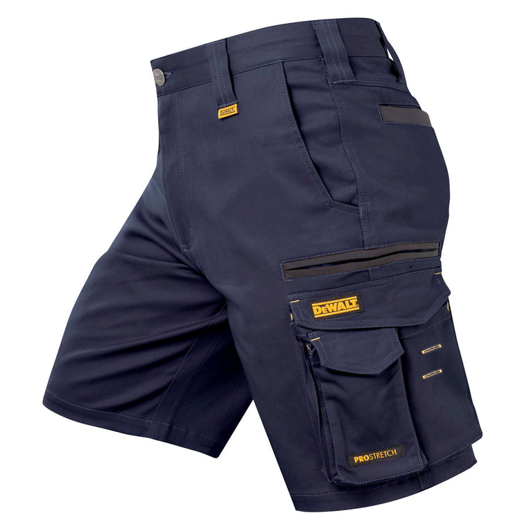 Dewalt Navy Bennington Prostretch Shorts - Size 32